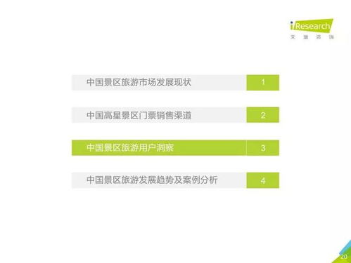 中国景区旅游消费新趋势及咨询服务优化策略——基于艾瑞咨询报告的分析